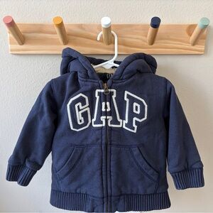 GAP Quilted Navy Jacket for Toddlers